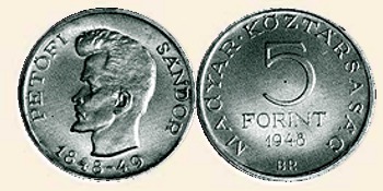 1848 Forradalom és Szabadságharc - ezüstérme 1848 Forradalom és Szabadságharc - ezüstérme