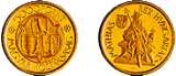 Mátyás király halálának 500. évfordulója - aranyérme
