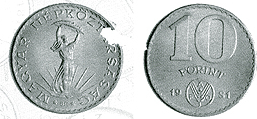1981 FAO célkitűzéseinek támogatása - színesfém érme 1981 FAO célkitűzéseinek támogatása - színesfém érme