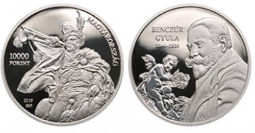 2019 Benczúr Gyula ezüst érme