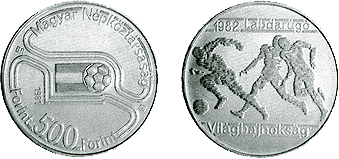 Labdarúgó Világbajnokság - Spanyolország 1982 - ezüstérme