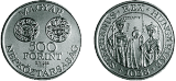 Szent István halálának 950. évfordulója - ezüstérme