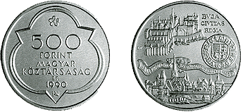 Mátyás király halálának 500. évfordulója - ezüstérme Mátyás király halálának 500. évfordulója - ezüstérme