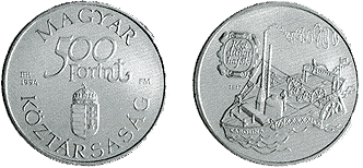 1994 RÉGI DUNAI HAJÓK - CAROLINA 1817 - EZÜSTÉRME 1994 RÉGI DUNAI HAJÓK - CAROLINA 1817 - EZÜSTÉRME