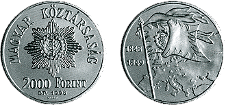 1998 AZ 1848-1949 -ES FORRADALOM ÉS SZABADSÁGHARC 150. ÉVFORDULÓ - EZÜSTÉRME