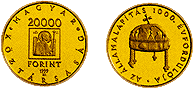 1999. Az államalapítás 1000. évfordulója - Aranyérme 1999. Az államalapítás 1000. évfordulója - Aranyérme