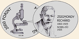 ZSIGMONDY RICHÁRD (1865-1929) - CUNi (szinesfém érme)