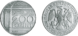 Magyar Nemzeti Múzeum alapításának 175. évfordulója - ezüstérme