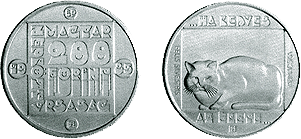 Természetvédelmi érmesor - macska - ezüstérme Természetvédelmi érmesor - macska - ezüstérme