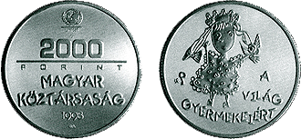 1998 A VILÁG GYERMEKEIÉRT - EZÜSTÉRME 1998 A VILÁG GYERMEKEIÉRT - EZÜSTÉRME