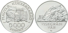 2004 MAGYAR VÁRAK - VISEGRÁD - EZÜSTÉRME