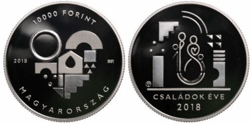 Családok éve - ezüst érme Családok éve - ezüst érme