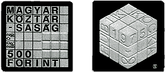 2002 JÁTÉKOK - RUBIK KOCKA - SZINESFÉM ÉRME 2002 JÁTÉKOK - RUBIK KOCKA - SZINESFÉM ÉRME