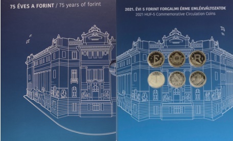 2022 75 éves a forint érme forgalmi sor PP Ikonikus szett 2022 75 éves a forint érme forgalmi sor PP Ikonikus szett