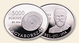 2014 BÁRÁNY RÓBERT (1876-1936) - Ag (ezüst érme)