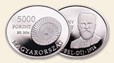 2014 BÁRÁNY RÓBERT (1876-1936) - Ag (ezüst érme) 2014 BÁRÁNY RÓBERT (1876-1936) - Ag (ezüst érme)