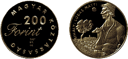 2001 MAGYAR IFJÚSÁGI IRODALOM - FAZEKAS MIHÁLY - SZINESFÉM ÉRME 2001 MAGYAR IFJÚSÁGI IRODALOM - FAZEKAS MIHÁLY - SZINESFÉM ÉRME
