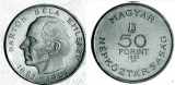 1961 Bartók Béla - ezüstérme