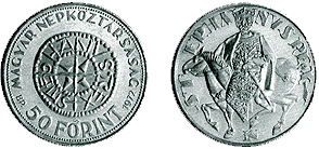 I. István születésének 1 000. évfordulója - ezüstérme I. István születésének 1 000. évfordulója - ezüstérme