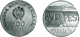 Buda - Pest egyesítésének 100. évfordulója - ezüstérme