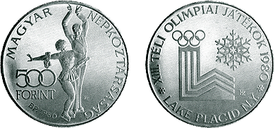 Téli olimpiai játékok - Lake Placid 1980. - ezüstérme
