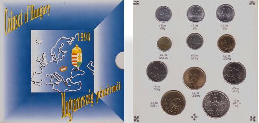 1993 Érme forgalmi sor 1993 Érme forgalmi sor